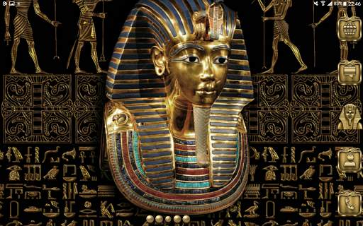Pharaoh Go Launcher theme screenshot 9