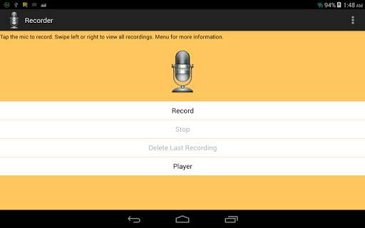 Fast Audio Recorder/Player screenshot 9