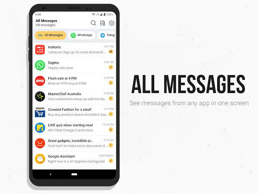 Unseen Messenger - Deleted Msg screenshot 1