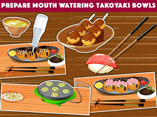 Japanese Food Maker Food Games screenshot 4