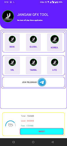 GFX TOOL FOR BGMI -JANGAM GFX screenshot 4