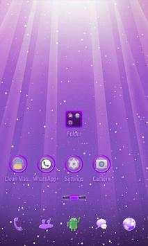 Violet Light GO Launcher Theme screenshot 5