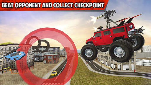 Flying Monster Truck games screenshot 2