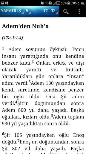 Holly Bible New Translation TCI02(Turco) screenshot 8