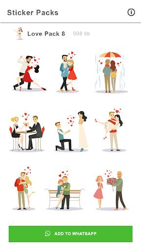 WAStickerApps: couple, love stickers for whatsapp screenshot 6