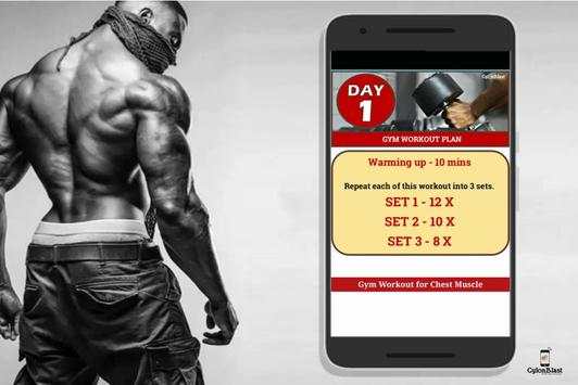 3 Days Intense Gym Workout & Fitness Meal Plan screenshot 8