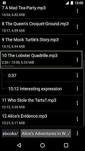 Simple Audiobook Player 3 تصوير الشاشة