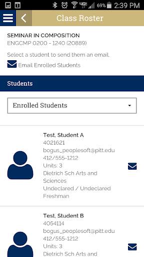 Pitt PS Mobile screenshot 3