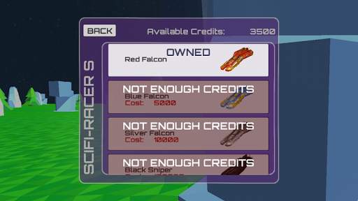 Scifi Space Racing 3D - Hover Car Race screenshot 5