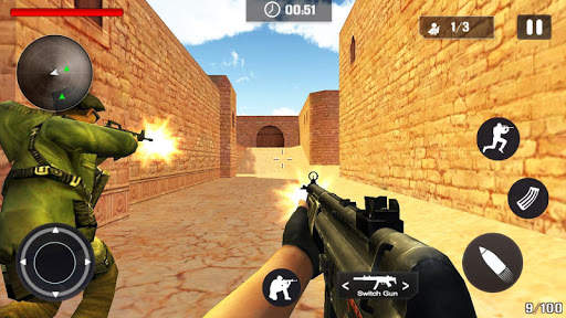 Gun Shoot Strike Fire 1 تصوير الشاشة