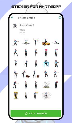 FF Sticker for WhatsApp Free 2021 WAStickersApp screenshot 6