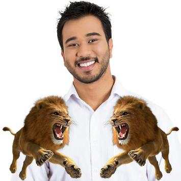 Selfie with Lion Photo Frames 4 تصوير الشاشة