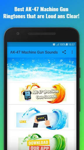 AK-47 Machine Gun Sounds screenshot 1