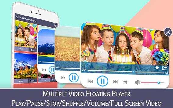 Multiple Video Popup Player screenshot 3