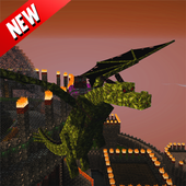 Dragon &amp; Jurassic Mod for MCPE icon