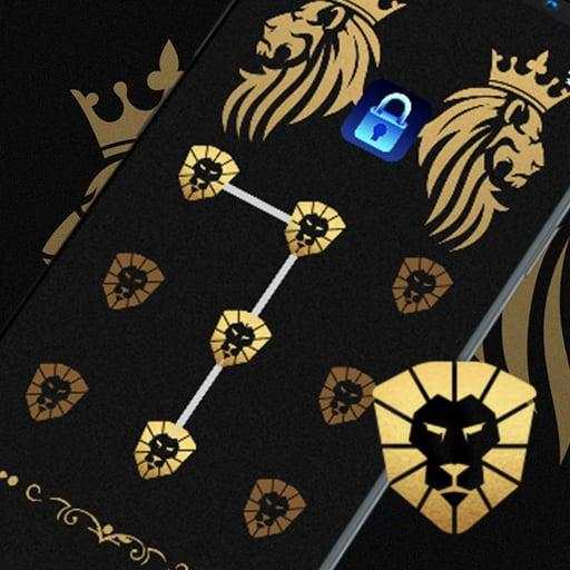 Golden Lion - App Lock Master Theme 1.0.3