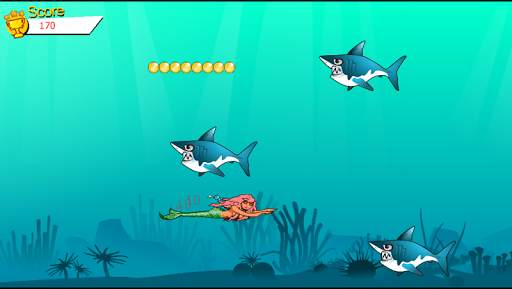Mia Mermaid Shark Attack स्क्रीनशॉट 4
