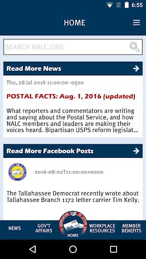 NALC Member App screenshot 1