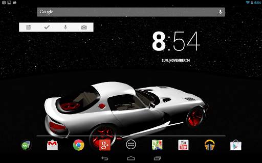 3D Sport Car Live Wallpaper screenshot 5