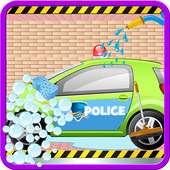 Police Car - Wash Games logo