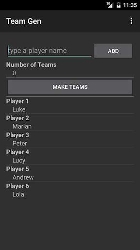 Team Gen screenshot 1