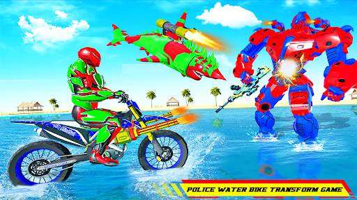 Shark Robot Transform Bike screenshot 6