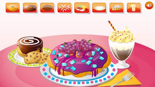 games girls decorating cake screenshot 8