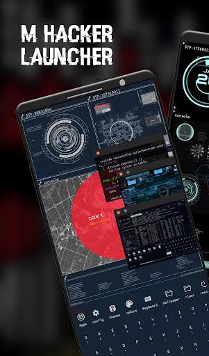 M Hacker Launcher screenshot 1