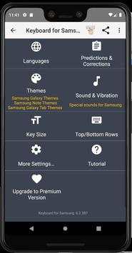 Keyboard for Samsung screenshot 5
