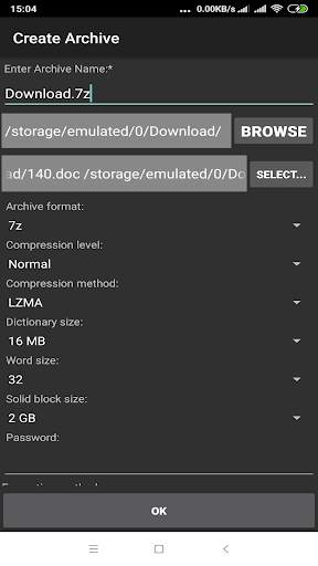 Zee Archiver 6 تصوير الشاشة