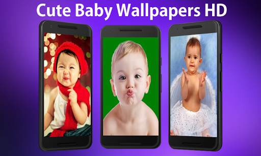 Cute Baby Wallpapers HD скриншот 1