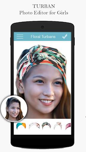 Turban Headband Photo Editor 1 تصوير الشاشة