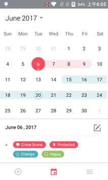My Period Tracker screenshot 2
