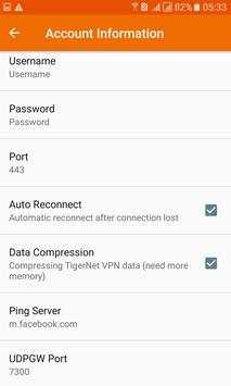 TigerNet VPN screenshot 4