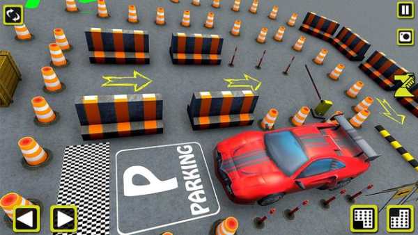 Sports Car Parking 3D: Real Driving School screenshot 1