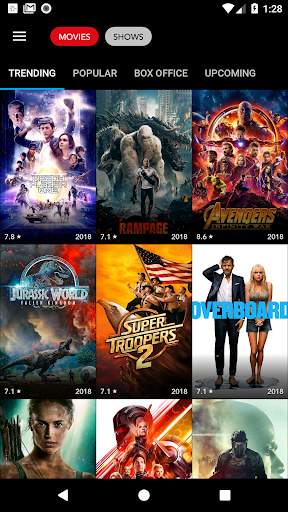 WatchOut - Movies and TV Shows Guide screenshot 1