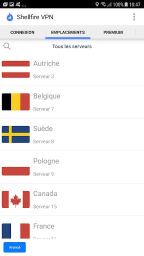 Shellfire VPN screenshot 2