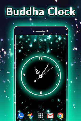 Buddha Clock Live Wallpaper screenshot 4