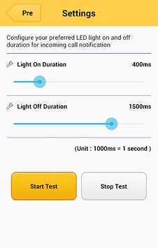 Call Flash Light screenshot 2