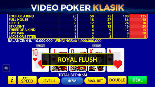 Video Poker oleh Pokerist screenshot 1