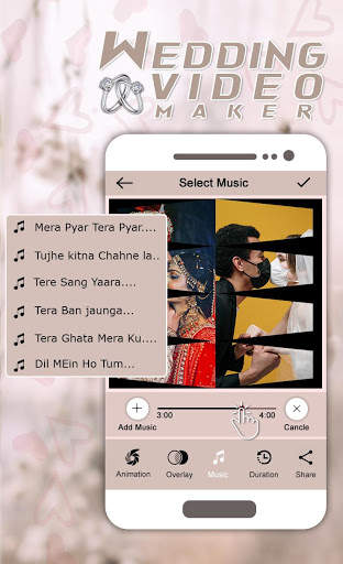 Wedding Video Maker With Music : Photo Animation screenshot 4