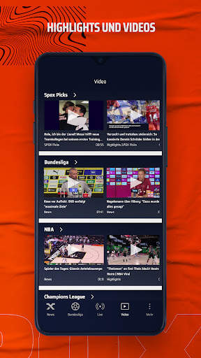 SPOX: Sport, News, Live, Video screenshot 7