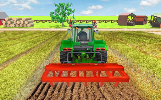 Harvesting Tractor Farming Simulator Free Games screenshot 3