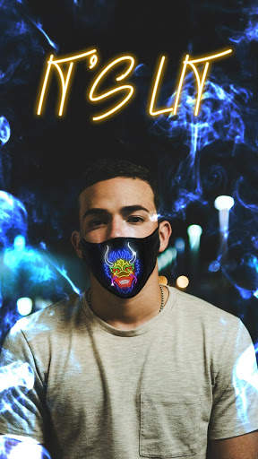 Neon Mask Photo Editor ? Light Effect Camera screenshot 3