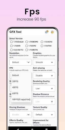 GFX Tool For BGMI screenshot 2