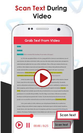 Video to Text Converter –  OCR Scanner screenshot 1