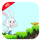 Crazy bunny adventure icon