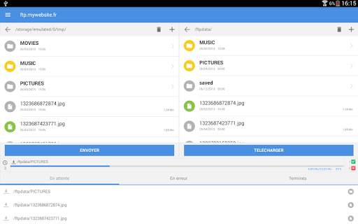 WM Client FTP screenshot 4