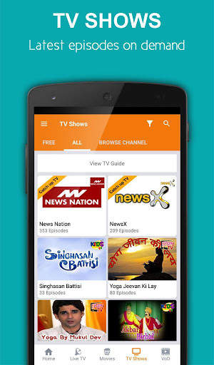 nexGTv SD Live TV on Mobile screenshot 11