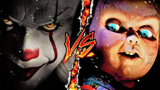 Pennywise v.s chucky wallpaper screenshot 3